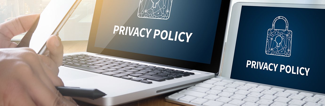 privacy policy on a web page