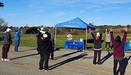 Blue Zones Walk for Health event